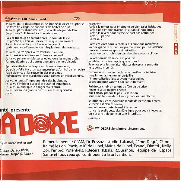 Album herunterladen Various - LEspace Santé Présente Paradoxe