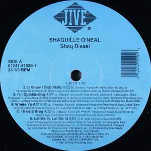 Shaquille O'Neal – Shaq Diesel (1993, Vinyl) - Discogs