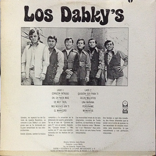 last ned album Los Dabky's - Los Dabkys