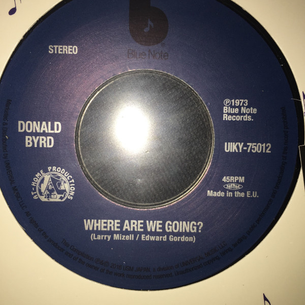 Marvin Gaye / Donald Byrd WHERE ARE WE GOING Vinyl Record