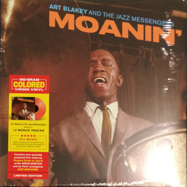 Art Blakey And The Jazz Messengers – Moanin' (2020, Red Vinyl 180g