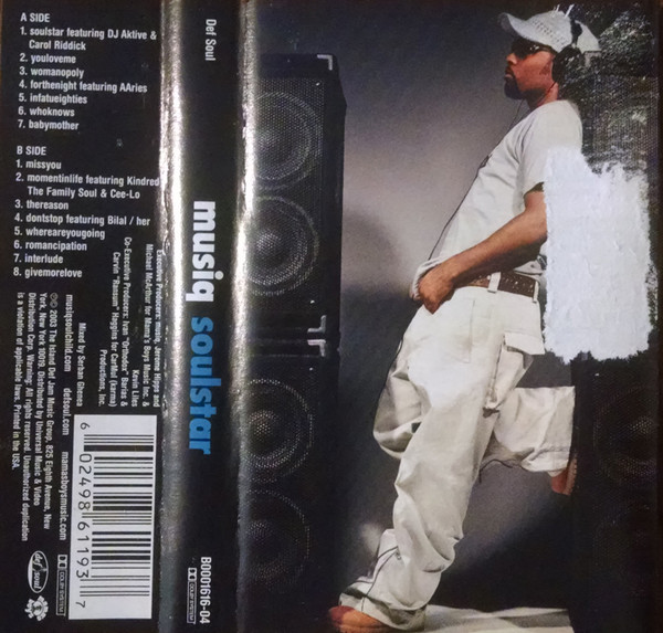 Musiq – Soulstar (2003, Cassette) - Discogs