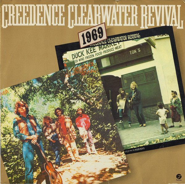 Обложка конверта виниловой пластинки Creedence Clearwater Revival - Creedence Clearwater Revival 1969