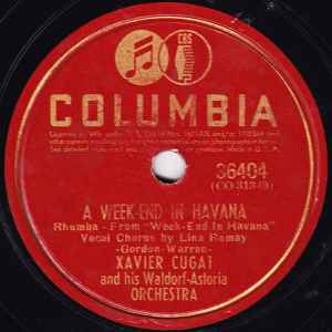 Xavier Cugat And His Waldorf-Astoria Orchestra - A Week-End In Havana / Tropical Magic album cover