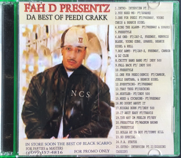 Fah D – Da Best Of Peedi Crakk (Slimcase, CDr) - Discogs