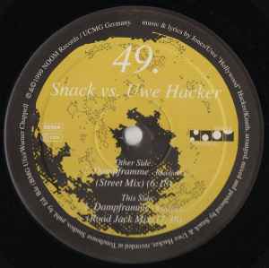 Portada de album Snack vs. Uwe Hacker - Dampframme - Roadjack -