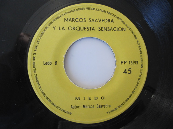 télécharger l'album Marcos Saavedra Y La Orquesta Sensacion - Mi Situacion