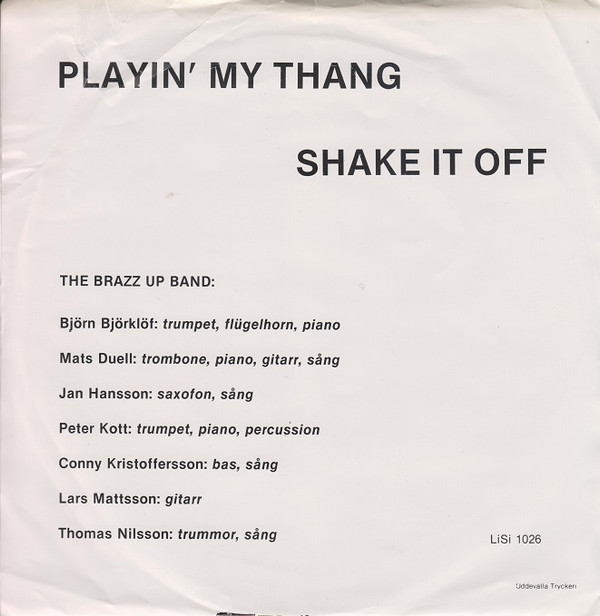 ladda ner album The Brazz Up Band - Playin My Thang Shake It Off