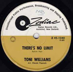Toni Williams (2) - There's No Limit album cover