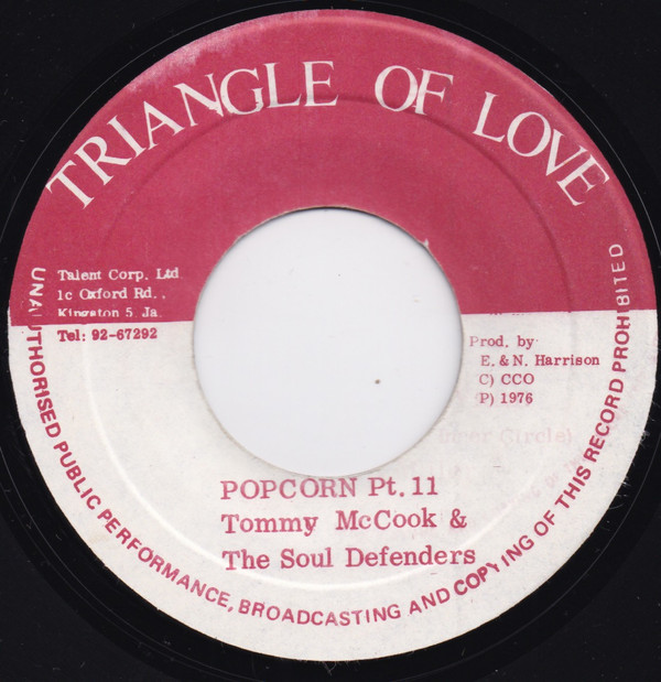 descargar álbum Tommy McCook & Soul Defenders - Popcorn Pt 1 Popcorn Pt 11