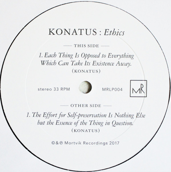baixar álbum Konatus - Ethics