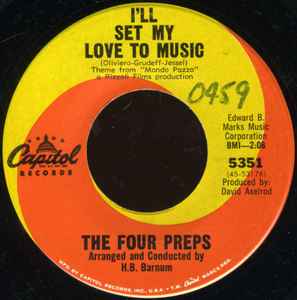 The Four Preps - I'll Set My Love To Music / Everlasting album cover
