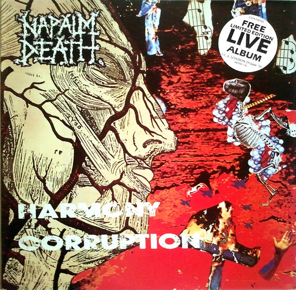 【Napalm Death CD】「HARMONY CORRUPTION」ナパーム・デス ハーモニー・コラプション MOSH19CD