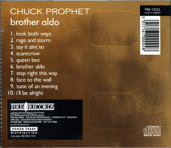 descargar álbum Chuck Prophet - Brother Aldo