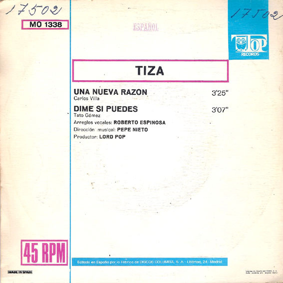 baixar álbum Tiza - Una Nueva Razon