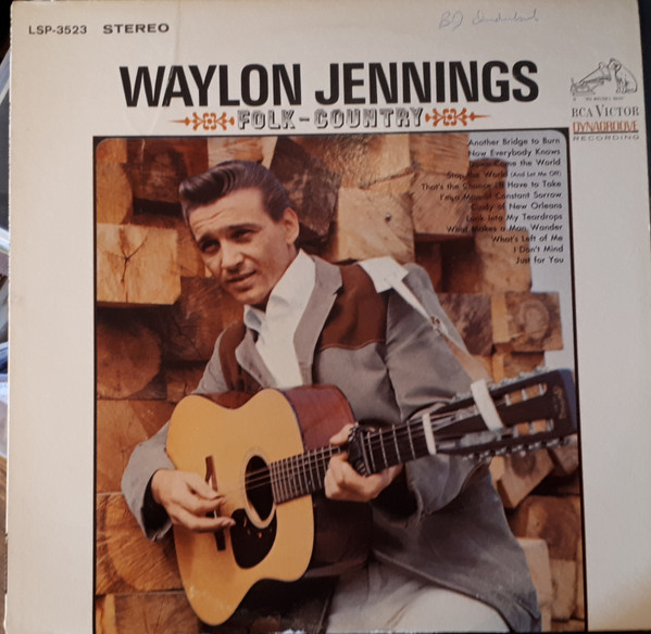 Waylon Jennings – Folk-Country (1968, Rockaway Press, Vinyl) - Discogs