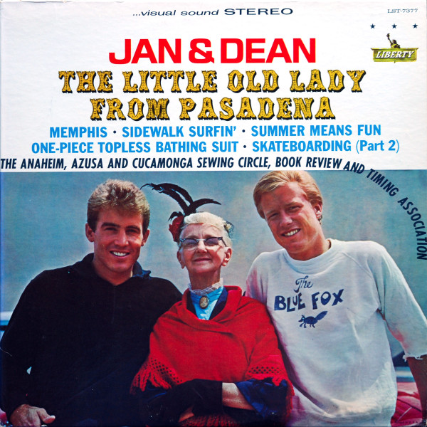 Jan & Dean – The Little Old Lady From Pasadena (1964, Monarch Press, Vinyl)  - Discogs