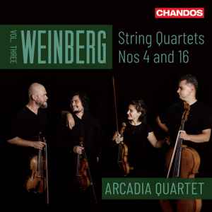 Mieczysław Weinberg - String Quartets, Volume 3 album cover