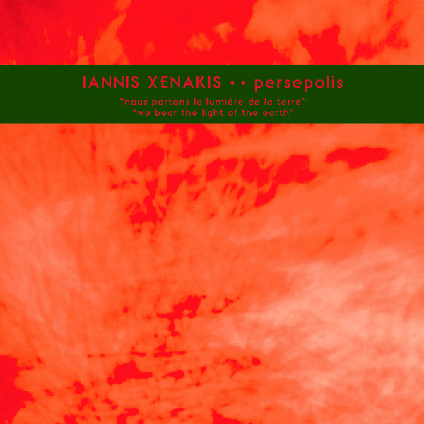 Iannis Xenakis – Persepolis (2018, Vinyl) - Discogs