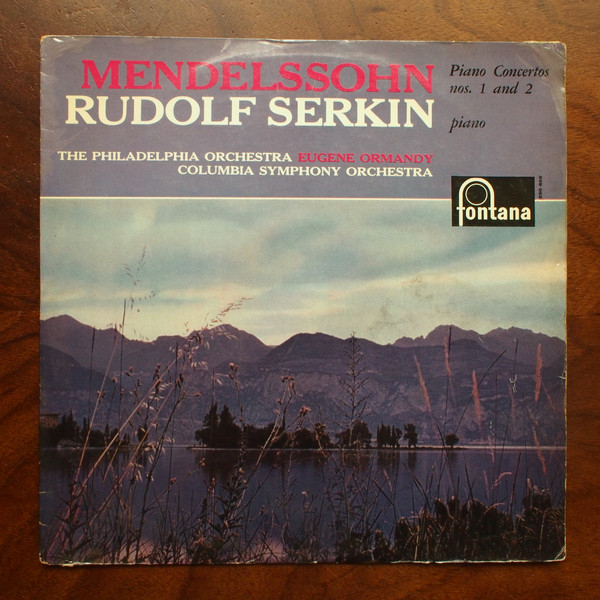 télécharger l'album Rudolf Serkin, The Philadelphia Orchestra, Columbia Symphony Orchestra, Eugene Ormandy - Mendelssohn Piano Concerto No1 In G Minor Piano Concerto No2 In D Minor