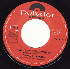 lataa albumi Goldie Alexander - I Wouldnt Give You Up