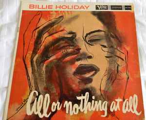 Billie Holiday – All Or Nothing At All (1959, Deep Groove, Vinyl