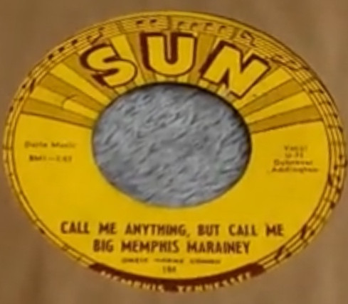 Big Memphis Marainey, Onzie Horne Combo – Call Me Anything, But