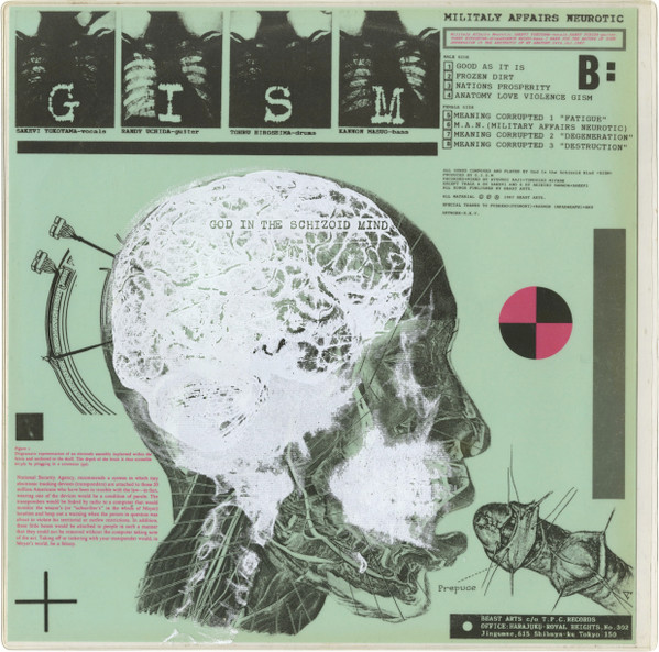 G.I.S.M. – Militaly Affairs Neurotic (1987, Purple Translucent 