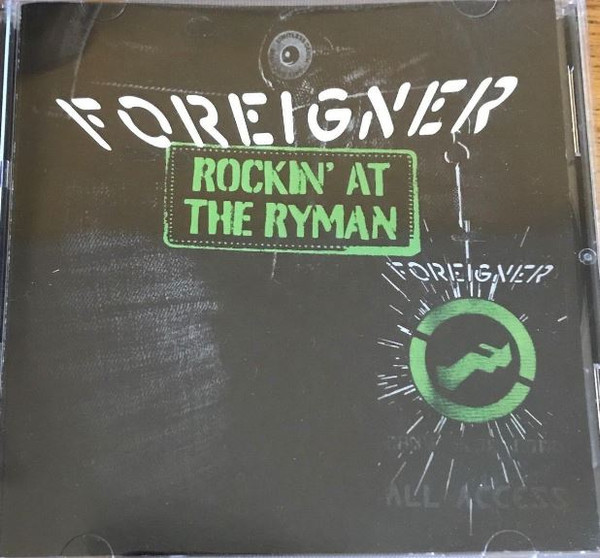 Foreigner – Rockin' At The Ryman (2011, CD) - Discogs