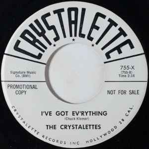The Crystalettes - I've Got Everything album cover