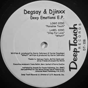 Degsay - Deep Emotions E.P.