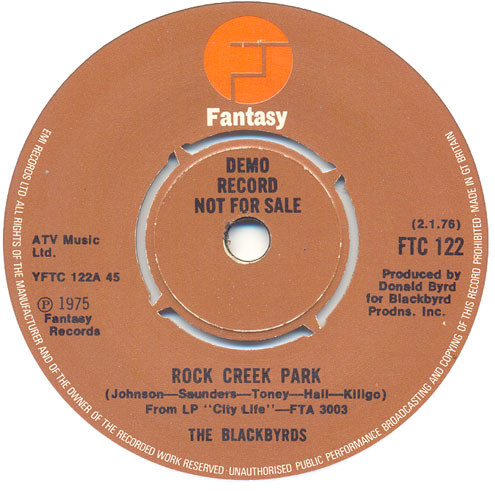 donald byrd blackbyrds rock creek park