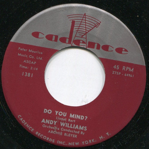 baixar álbum Andy Williams - Do You Mind