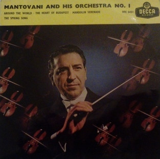 Mantovani And His Orchestra – Around The World (1957, Vinyl 