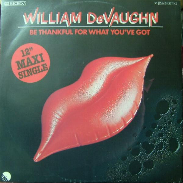 William DeVaughn - Be Thankful For What You've Got | Releases