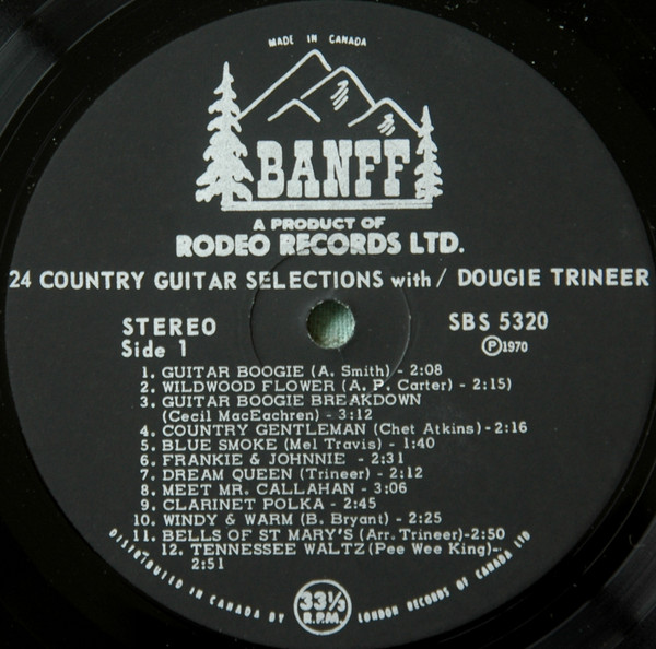 descargar álbum Dougie Trineer - 24 Country Guitar Selections