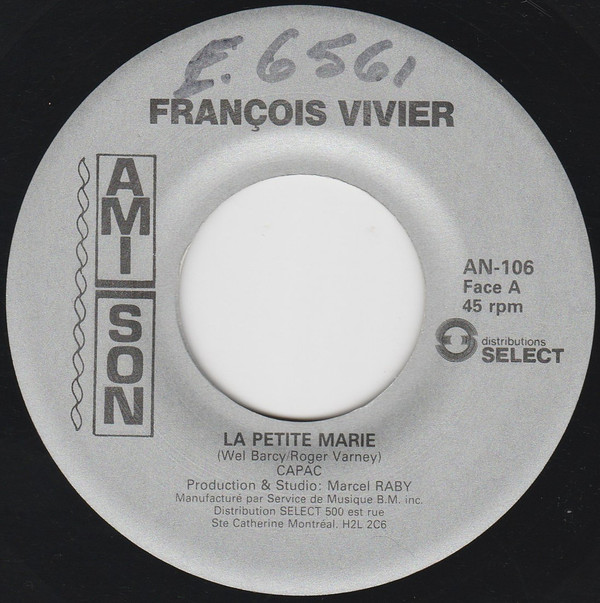 baixar álbum François Vivier - La Petite Marie