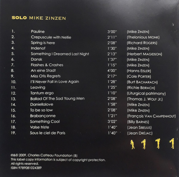 lataa albumi Download Mike Zinzen - Solo album