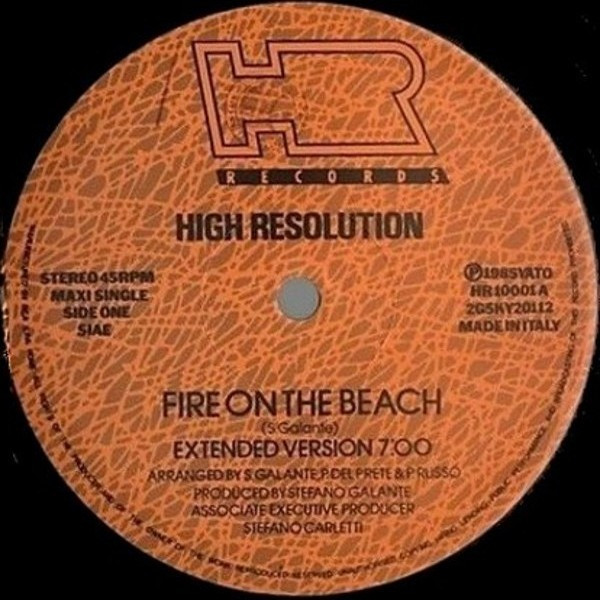 ladda ner album High Resolution - Fire On The Beach Sweepin Off