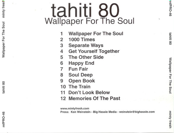 Tahiti 80 – Wallpaper For The Soul (2002, Vinyl) - Discogs