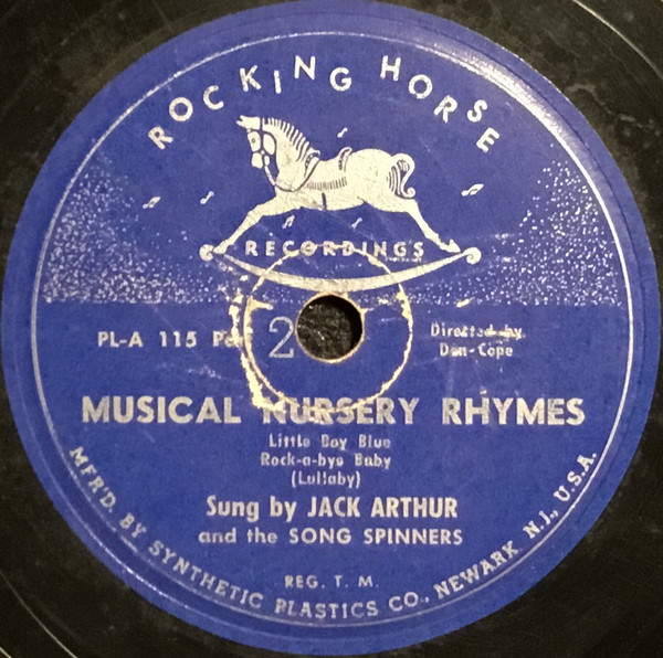 last ned album Jack Arthur And The Song Spinners - Musical Nursery Rhymes