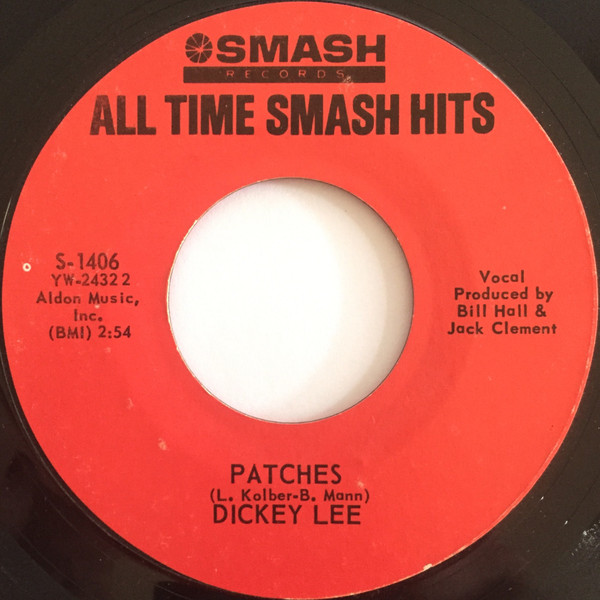 Dickey Lee – Patches / I Saw Linda Yesterday (Vinyl) - Discogs