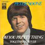 Cover of Oh You Pretty Thing / Together Forever, 1971, Vinyl