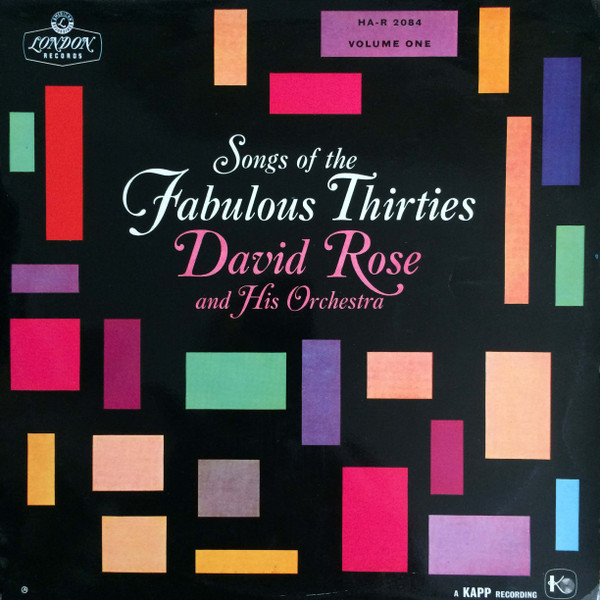 lataa albumi David Rose - Songs Of The Fabulous Thirties Volume 12