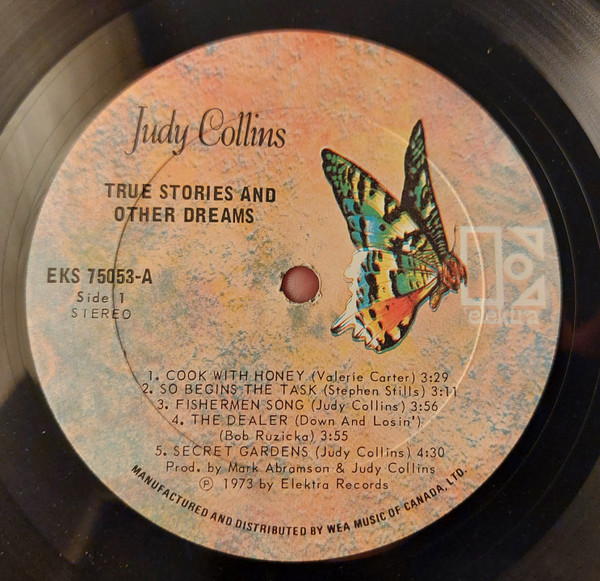 Judy Collins - True Stories And Other Dreams | Elektra (EKS 75053) - 3