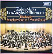 Zubin Mehta - Symphony No.4 (Op. 36) album cover