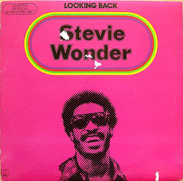 Обложка конверта виниловой пластинки Stevie Wonder - Looking Back