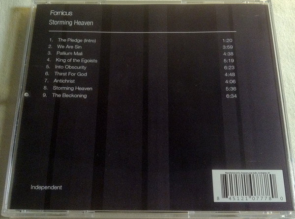 lataa albumi Fornicus - Storming Heaven
