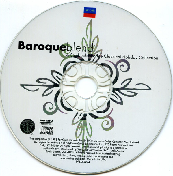 descargar álbum The Academy Of Ancient Music, Christopher Hogwood - Baroque Blend A Starbucks Coffee Classical Holiday Collection
