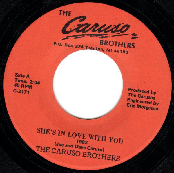 The Caruso Brothers She s In Love With You 1982 Vinyl Discogs